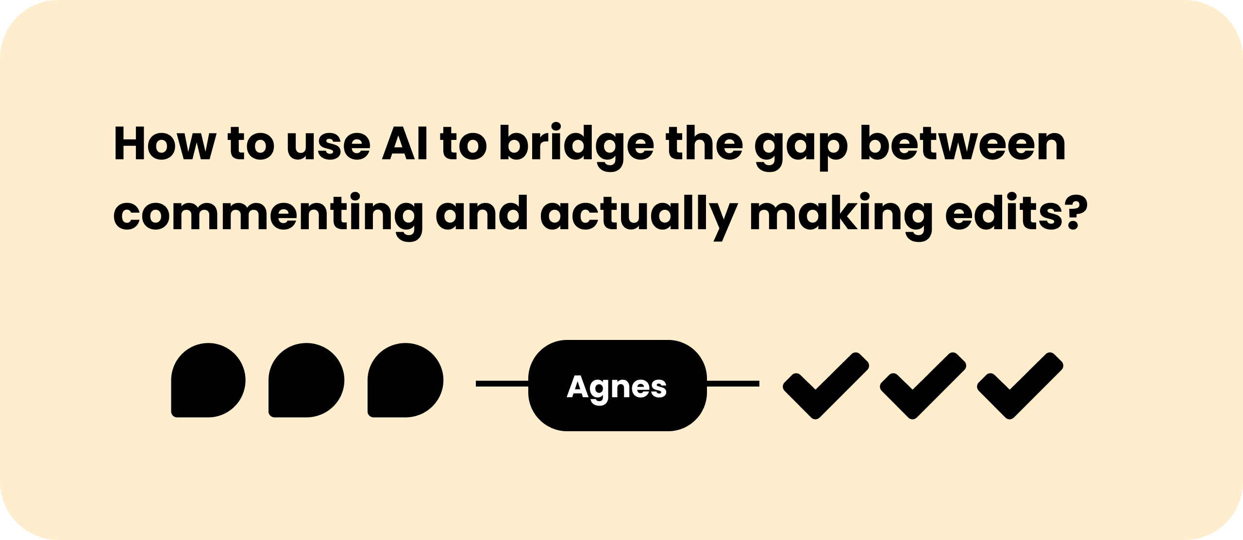 AI bridging the gap