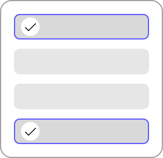 Status UI placeholder